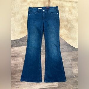 Pilcro The Weekender Flare Jeans Women's Size 28 Blue Denim High Rise 70s